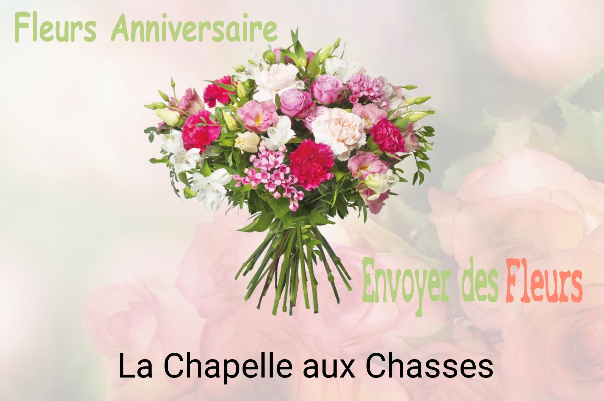 Bouquet de fleurs d’anniversaire livré à La Chapelle-aux-Chasses